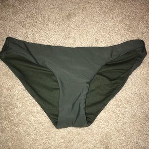 olive green cheeky bikini bottoms